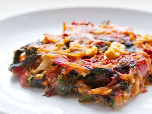 Baked Orzo with Chard, Feta and Dill Recipe