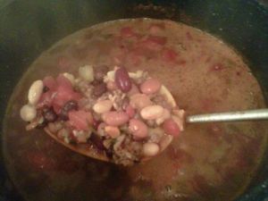 4 Bean Vegetarian Recipe