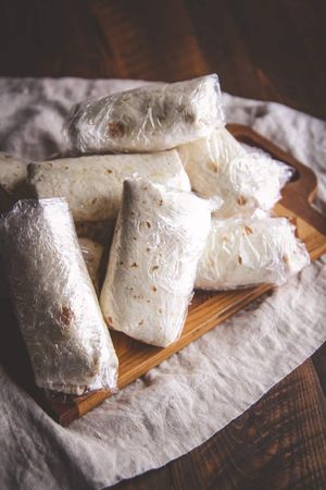 5-Ingredient Vegetarian Freezer Burritos