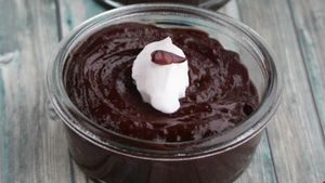 Almond Milk Chocolate Pudding