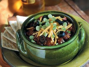 "Meaty" Meatless Double-Bean Chili