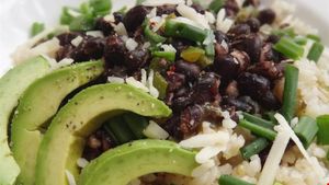 Amy's Spicy Beans and Rice