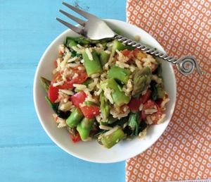 Asparagus and Basmati Rice
