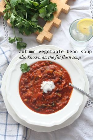 Autumn Vegetable Soup (Vegetarian Fat Flush Soup) recipes