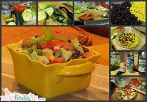Avocado & Black Bean Salad (Vegetarian) recipes